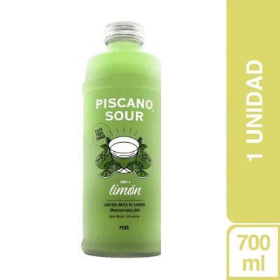 Piscano Sour Limón Botella 700ml