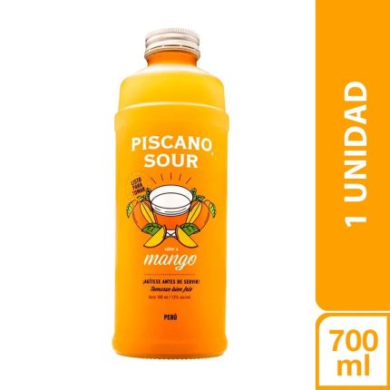 Piscano Sour Mango Botella 700ml
