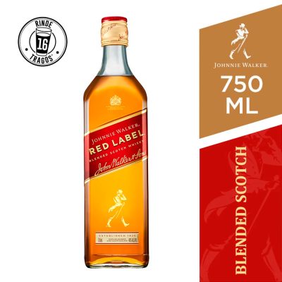 Whisky JOHNNIE WALKER Red Label Botella 750ml