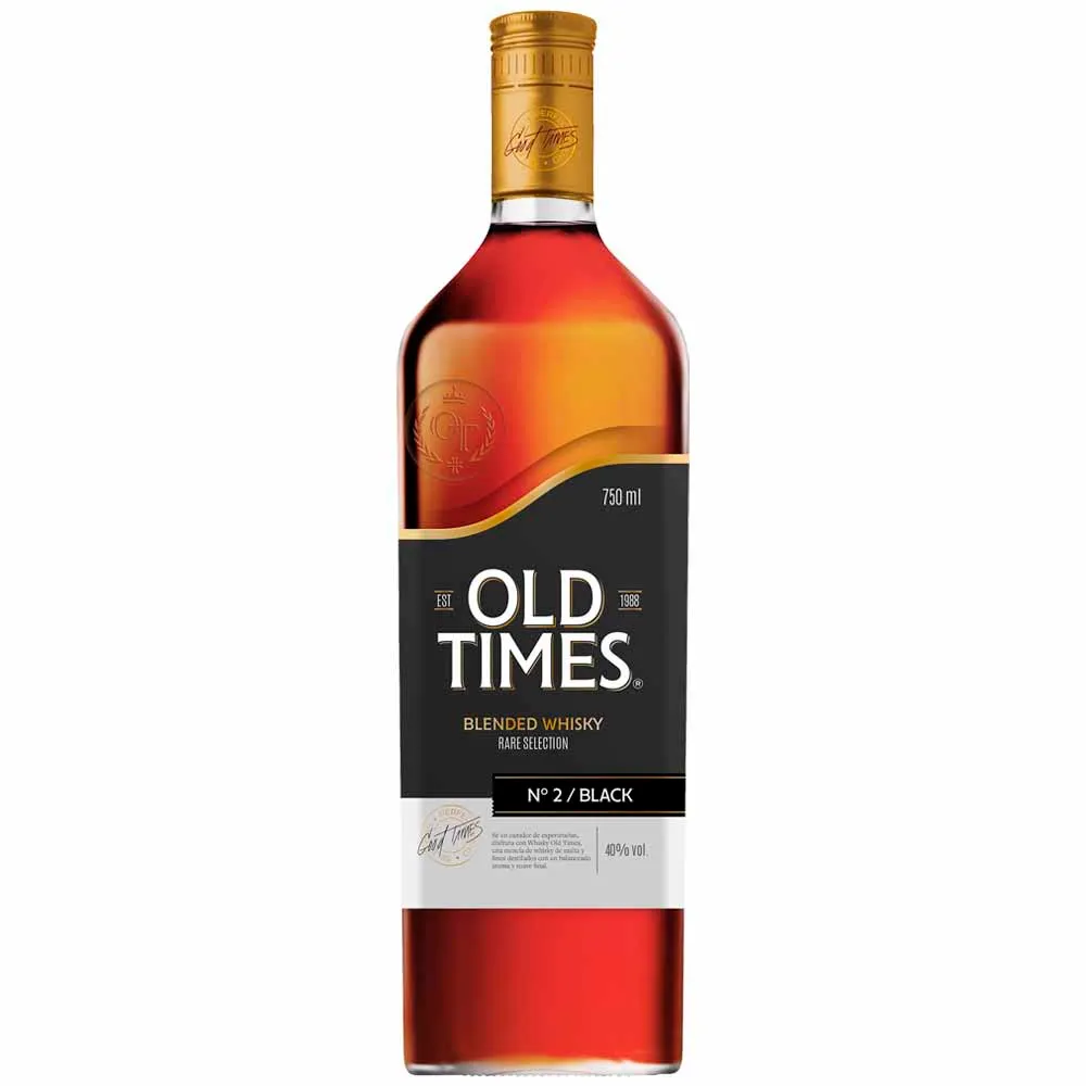 old-time-wisky Whisky OLD TIMES Black Botella 750ml - Imagen 1