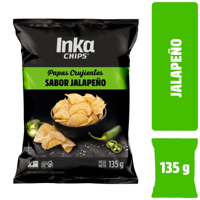 Papas Inka Chips Jalapeño 135 gr