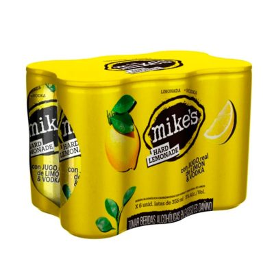Sixpack Bebida Mike's Hard Lemonade Lata 355ml