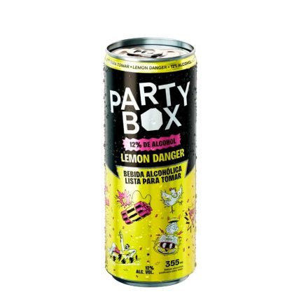 Bebida Reay to Drink Party Box Lemon Danger Lata 355ml