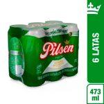 Cerveza PILSEN Lata 473ml Paquete x 6un