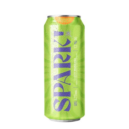 Bebida Alcohólica Gasificada SPARK Sabor a Manzana Lata 473ml