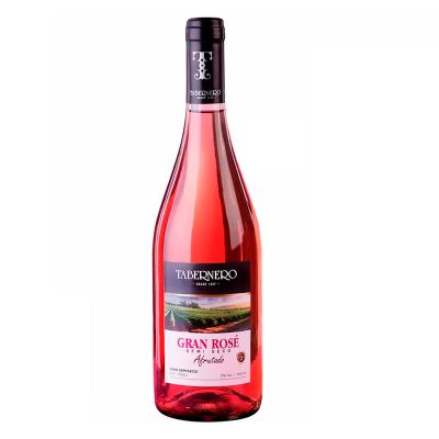 Vino Gran Rosé TABERNERO Semi Seco Afrutado Botella 750ml