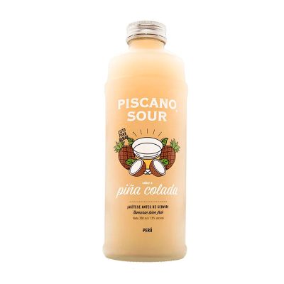 Piscano Sour Piña Colada Botella 700ml