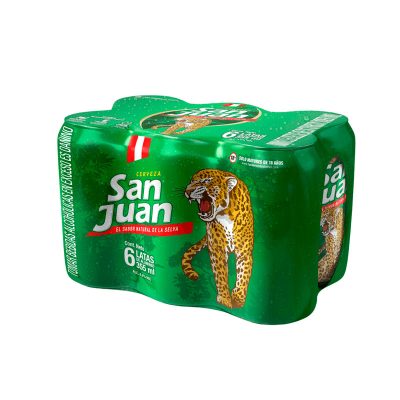 Cerveza SAN JUAN Six Pack Lata 355ml