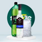 Combo Pisco Cuatro Gallos Quebranta  + Evervess 1.5L + Hielo 1.5kg