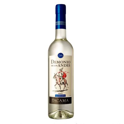Pisco DEMONIO DE LOS ANDES Tacama Quebranta botella 700ml