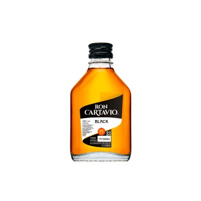 Ron CARTAVIO Black Petaca Botella 125ml