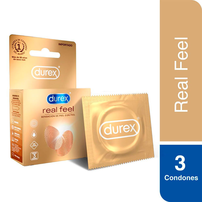 pide-durex-real-feel Preservativo Durex Real Feel - Caja 3 Und - Imagen 1