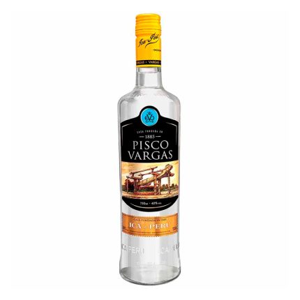 Pisco VARGAS Puro de Ica Botella 750ml