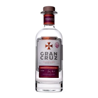 Pisco GRAN CRUZ Aromático Torontel Botella 700ml