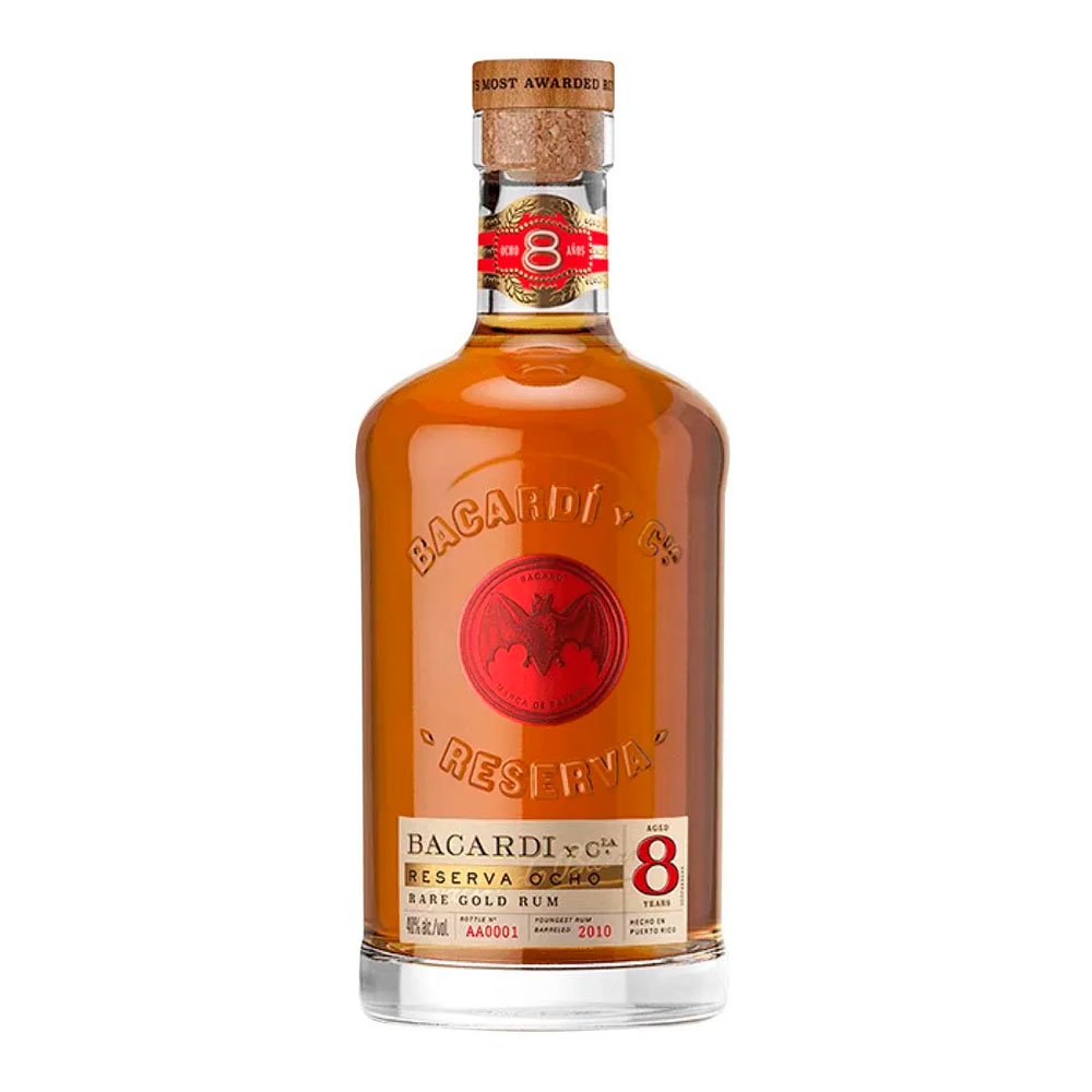 Ron-BACARDI-Reserva-8-Anos Ron BACARDÍ Reserva 8 Años Botella 750ml - Imagen 1