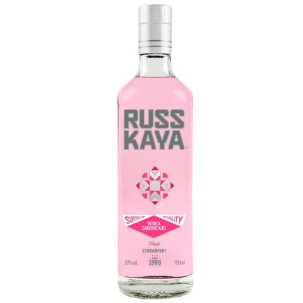 Vodka RUSSKAYA Pink Botella 750ml