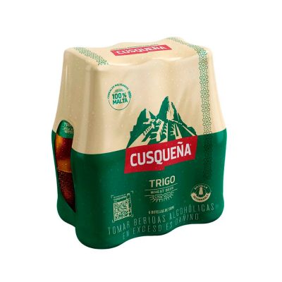 Cerveza CUSQUEÑA Trigo Six Pack Botella 310ml