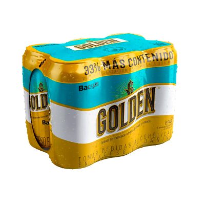 Cerveza GOLDEN Lata Sixpack 473ml