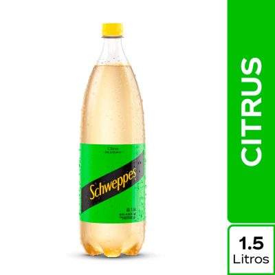Gaseosa SCHWEPPES Citrus Botella 1.5L