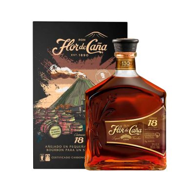 Ron FLOR DE CAÑA 18 Años Botella 750ml