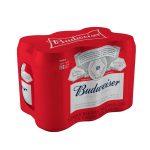 Cerveza BUDWEISER Sixpack Lata 355 mL