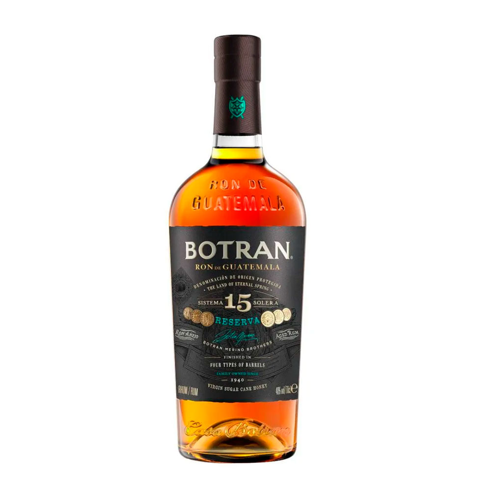 ron-botran-15-solera Ron BOTRAN Añejo 15 Años 750ml - Imagen 1