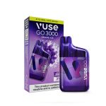 Vapeador Electrónico Vuse GO Grape Ice 3000 puffs