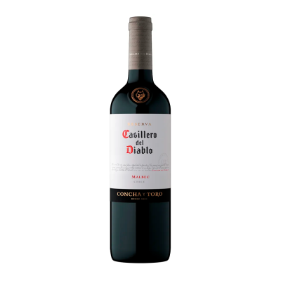 Vino Tinto CASILLERO DEL DIABLO Malbec 750ml