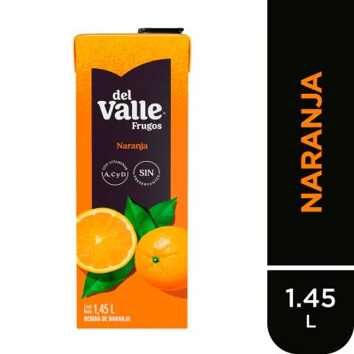 Bebida de Naranja Frugos del Valle Caja 1.45L