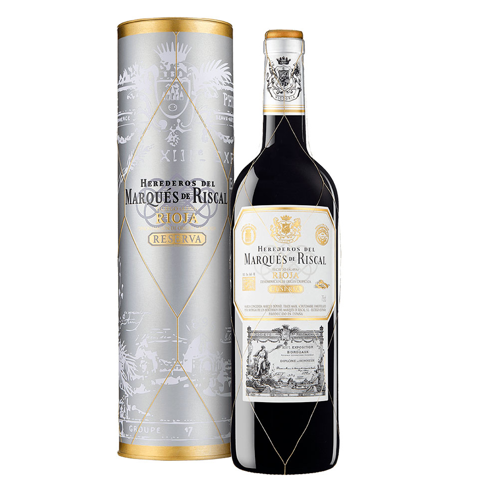Vino-Tinto-MARQUES-DE-RISCAL-Reserva-Botella-750ml-+-Lata Vino Tinto MARQUÉS DE RISCAL Reserva 750ml + Lata - Imagen 1