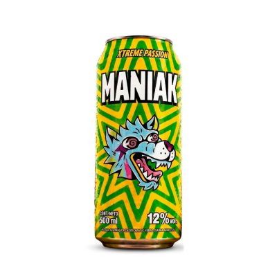 Bebida RTD MANIAK Xtreme Passion Lata 500ml