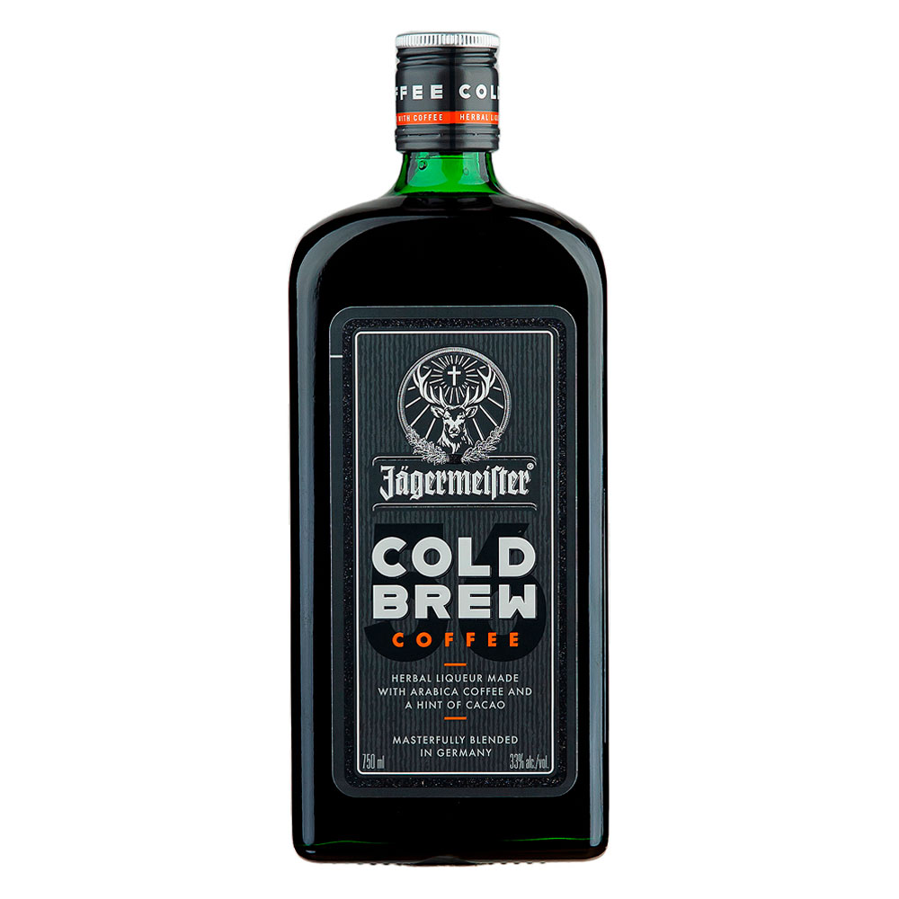 Licor JAGERMEISTER Cold Brew Coffee Botella 750ml Licor JAGERMEISTER Cold Brew Coffee Botella 750ml