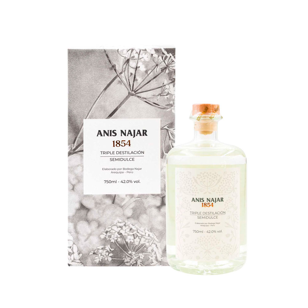 Anis-NAJAR-1854-Botella-750ml Anís NAJAR 1854 Botella 750ml - Imagen 1