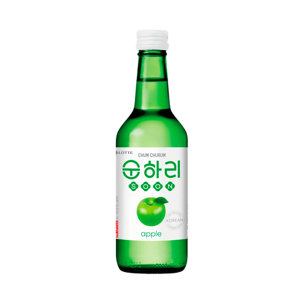 Lotte Soju Chum Churum Manzana Verde 360ml