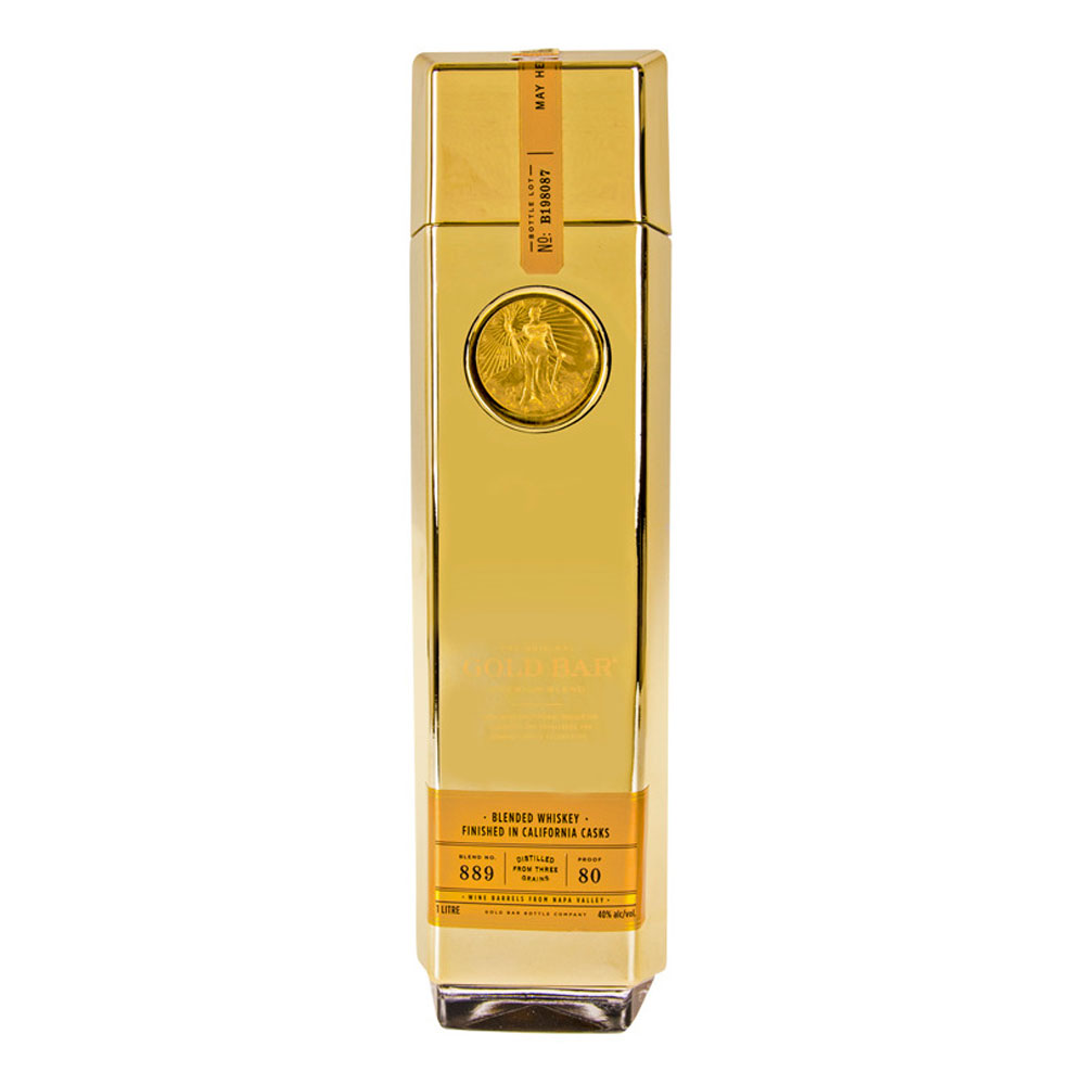 Whisky GOLD BAR Premium Blended 750ml
