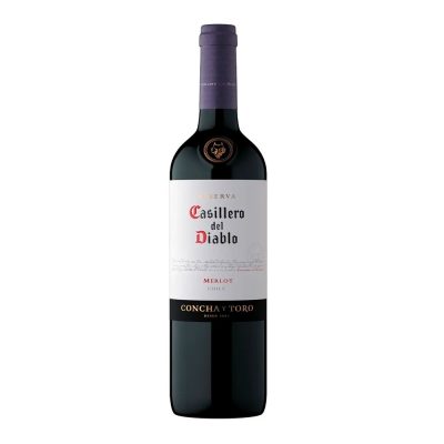 Vino Tinto CASILLERO DEL DIABLO Merlot 750ml